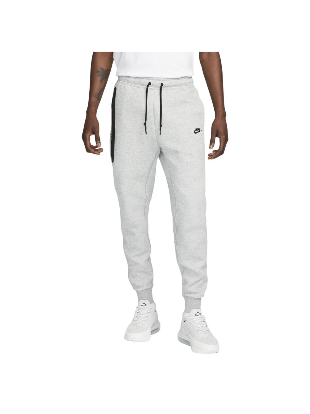 Nike Modern Dark Grey Heather Black Tech Fleece Joggers Size M